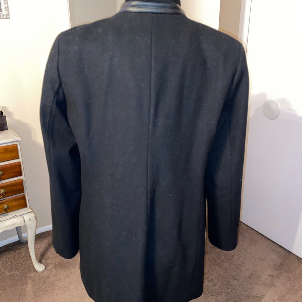 Calvin Klein Asymmetric wool coat - Picture 7 of 11
